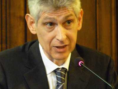 Matteo Majorano, professore di francese nella facolt� di lingue di Bari e responsabile dell'organizzazione del Prix Murat